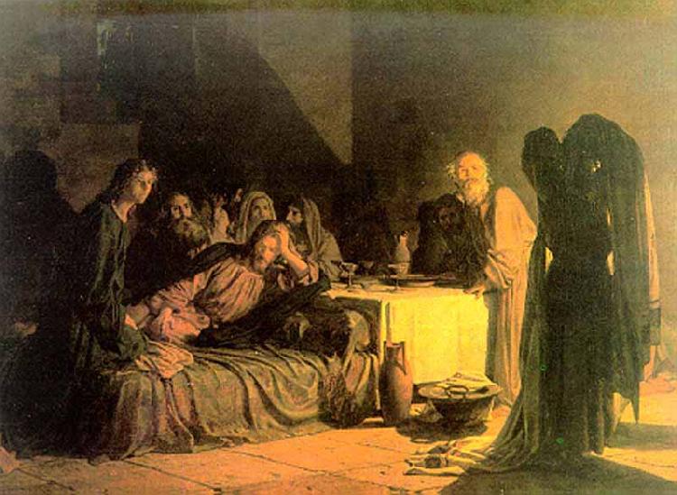 Nikolai Ge The Last Supper